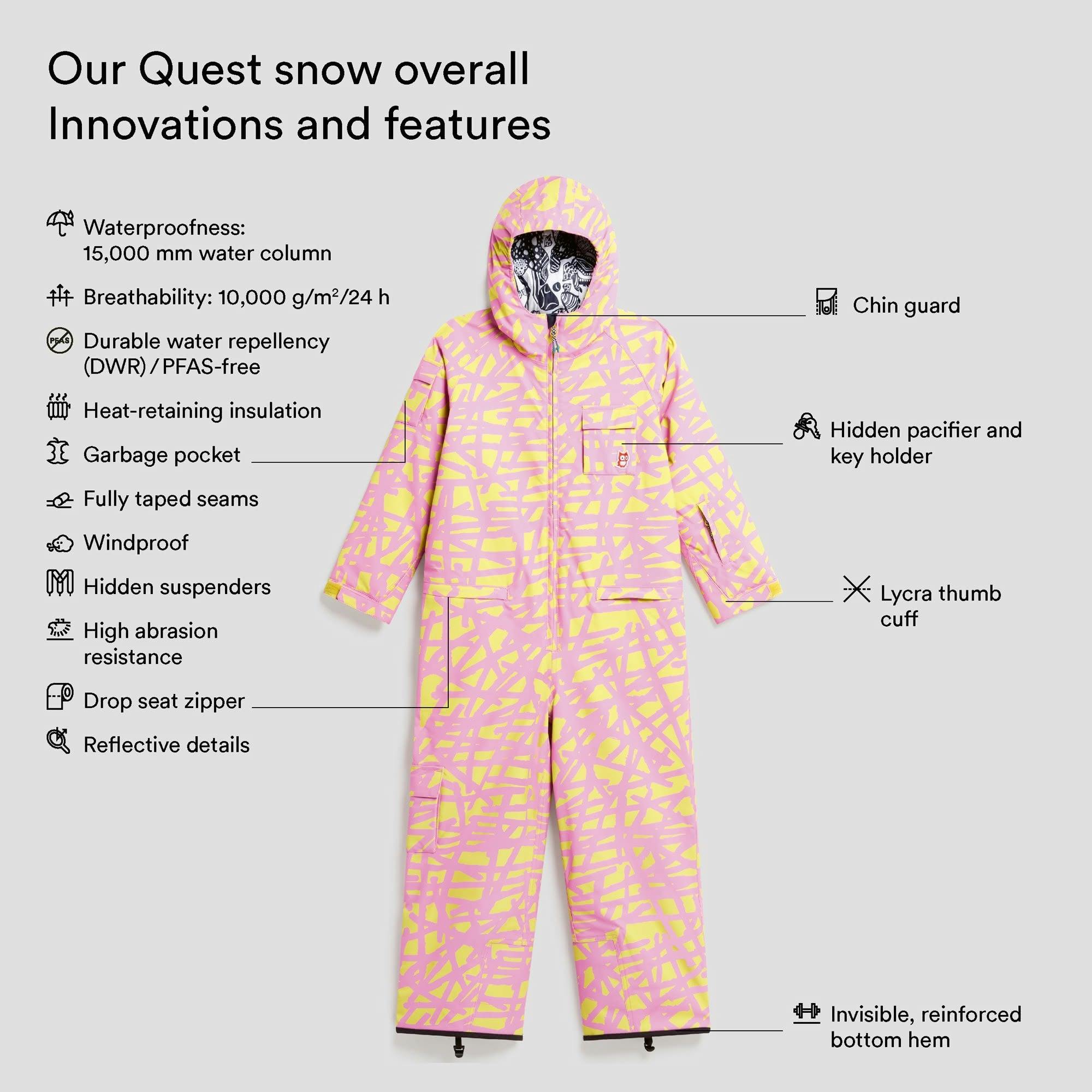 Quest snow overall 