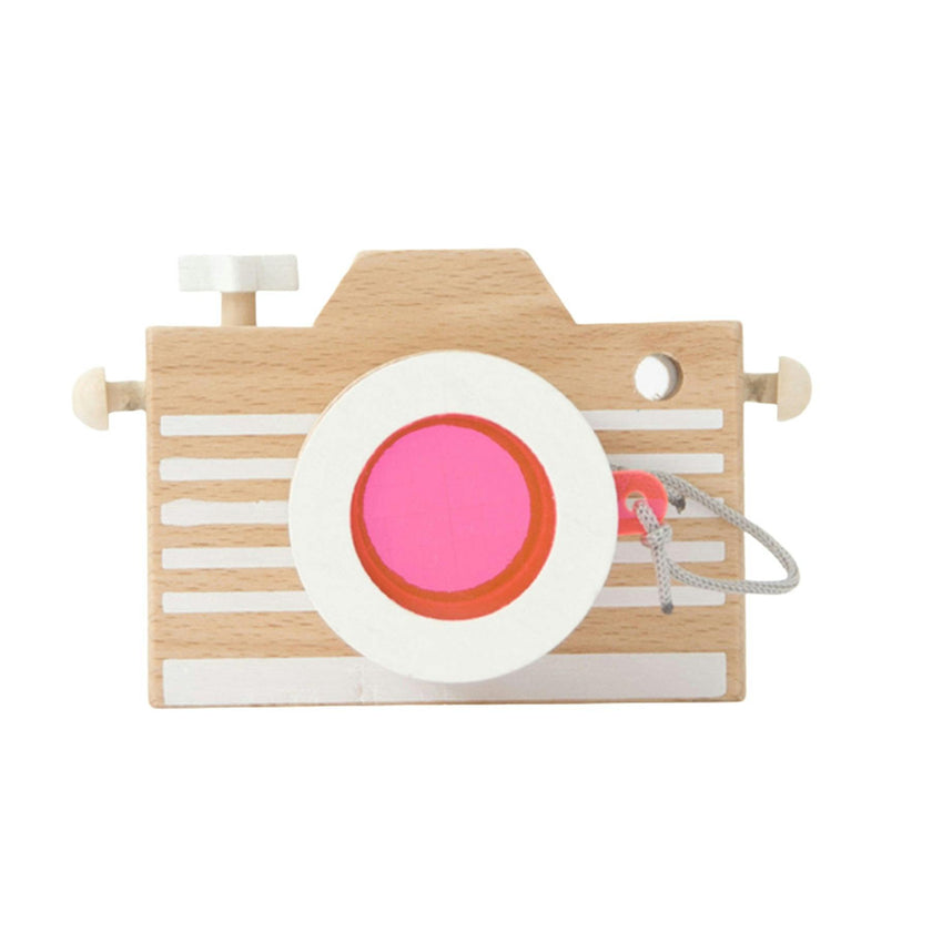 Kaleidoscope wooden camera