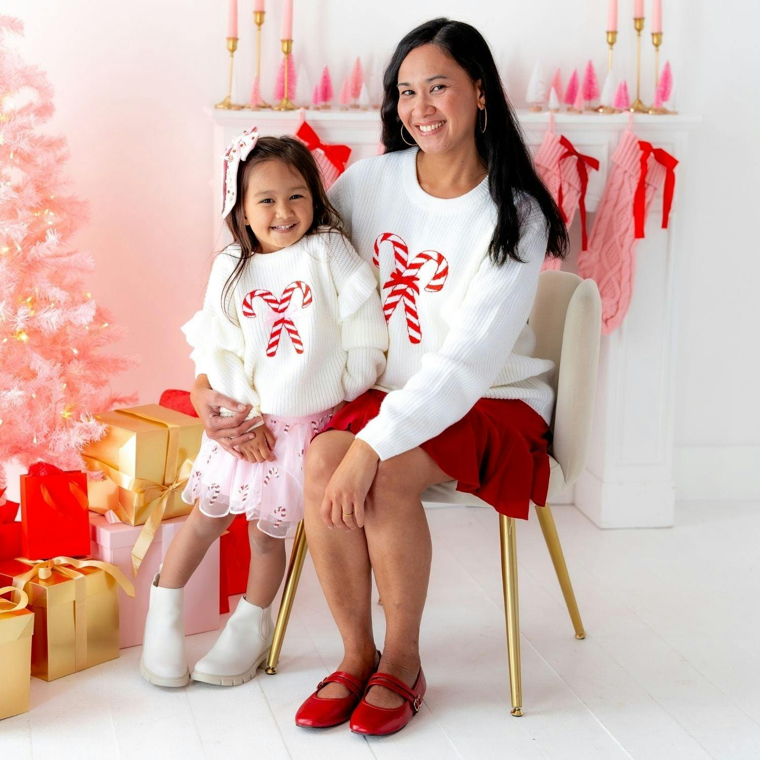 Candy Cane Christmas Women's Sweater
