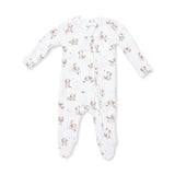 Explorer Puppy Blue - 2 Way Zipper Footie