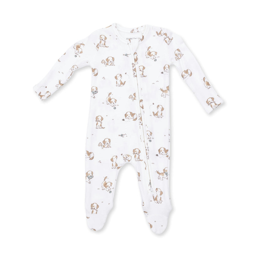 Explorer Puppy Blue - 2 Way Zipper Footie