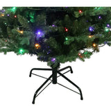 6-Foot Pre-Lit Multi-Colored LED Jackson Pine Tree
