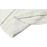 Arona Round Woolable Rug With Tri-Color Tassels