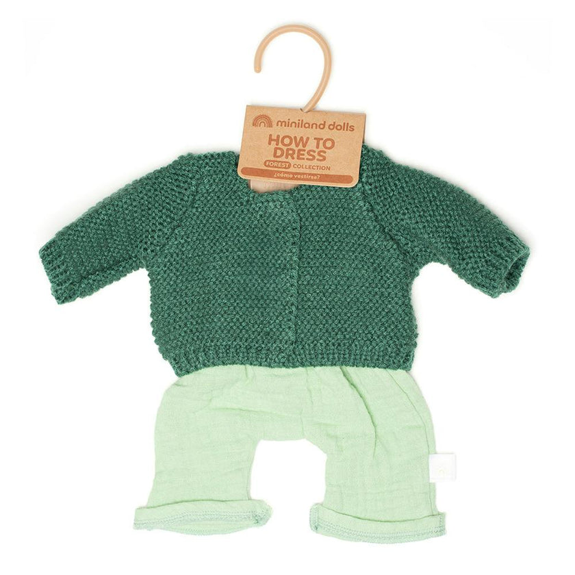 Forest Boy Clothes Set for 15" Doll