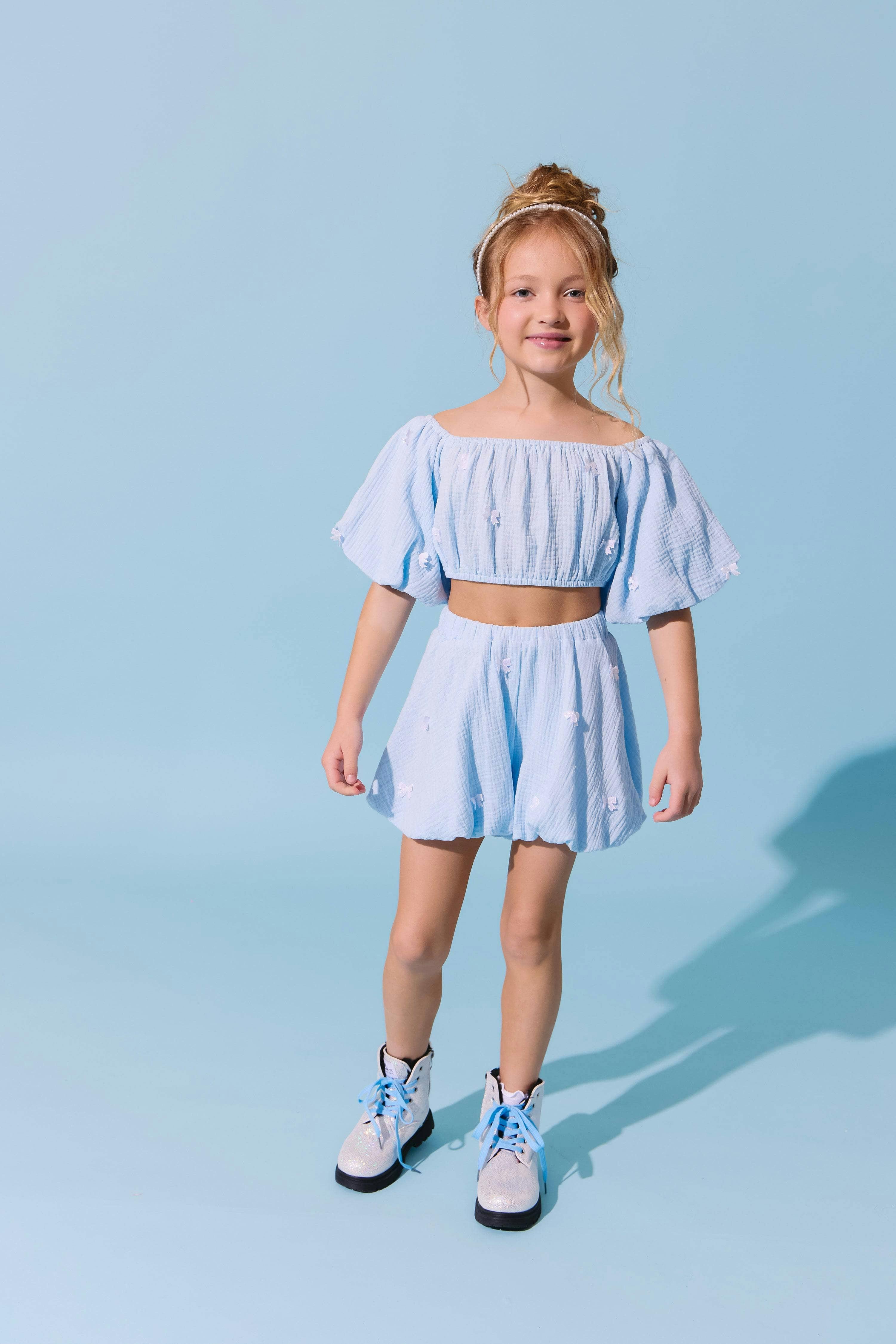 Pastel Hailey Bow Bubble Set
