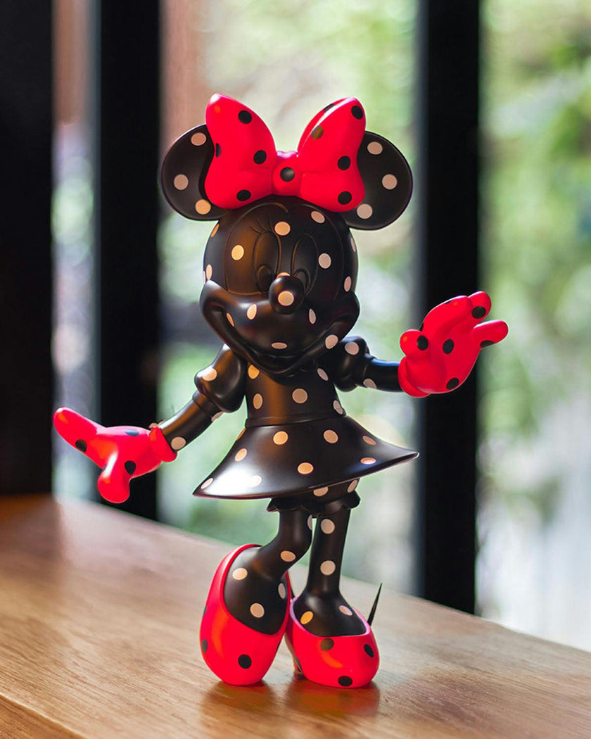 Minnie POLKA Black & Red 12in