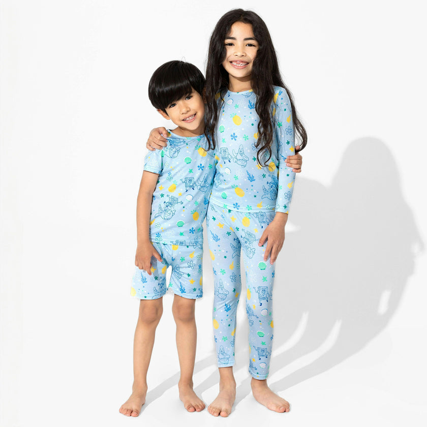SpongeBob SquarePants: Fun Bamboo Kids Pajama Short Set