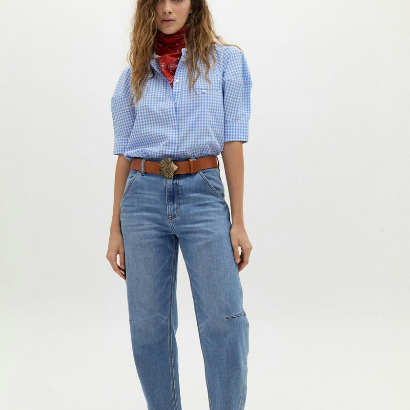 Ambar Denim Pants - Washed Indigo