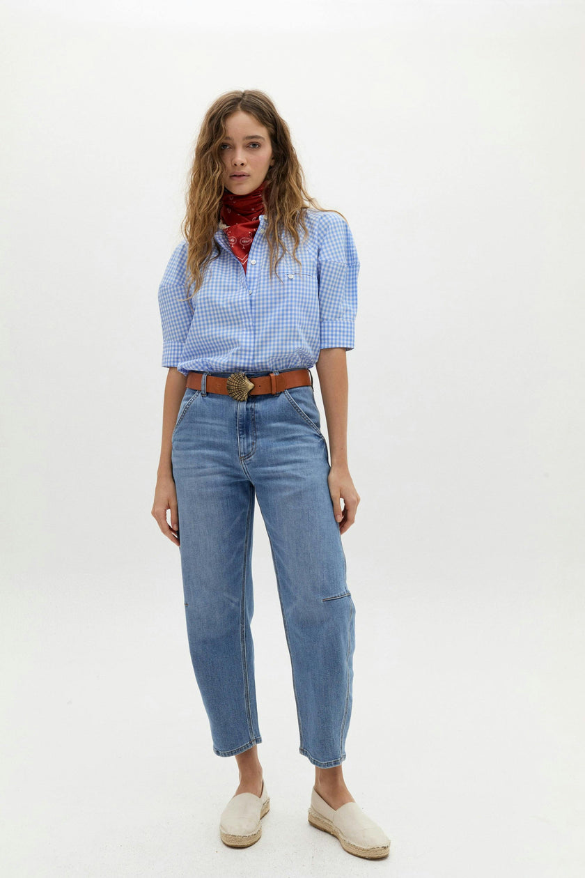 Ambar Denim Pants - Washed Indigo