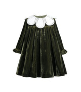Olive & Petal Velvet Dress