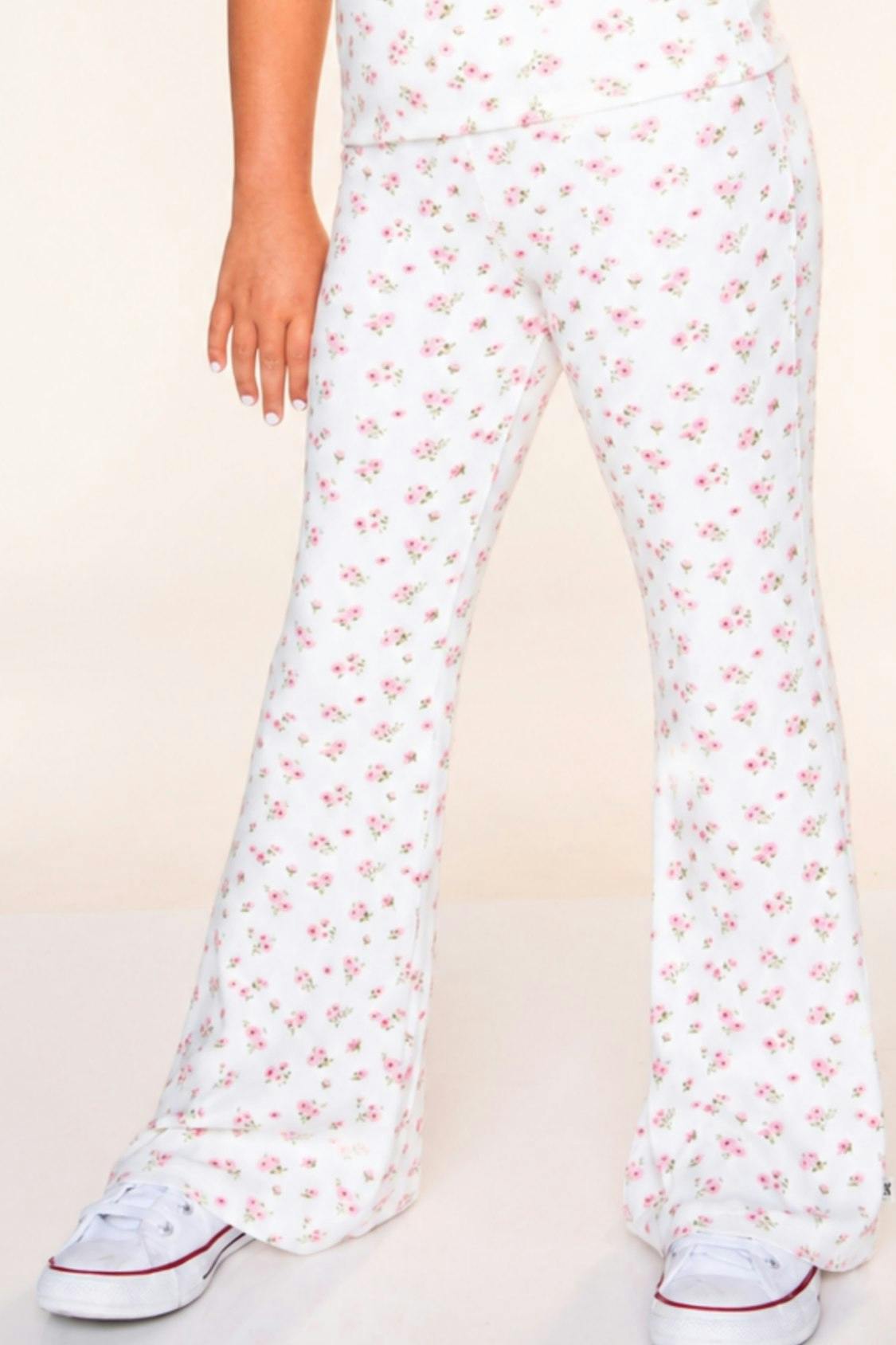 Foldover Rib Flare Legging