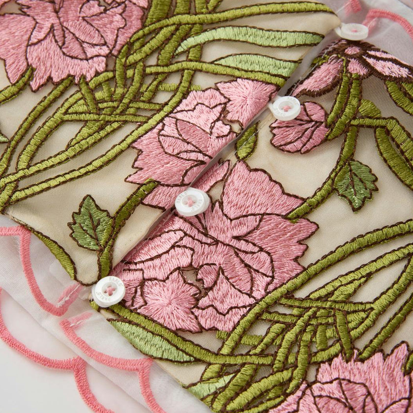 Bonnie Sleeve Embroidered Top