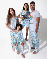 Minecraft: Chicken Jockey Bamboo Kids Pajama Short Set