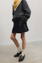 TNS Denim Teen Studded Skirt