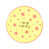 Bright Star Happy Birthday Side Plates