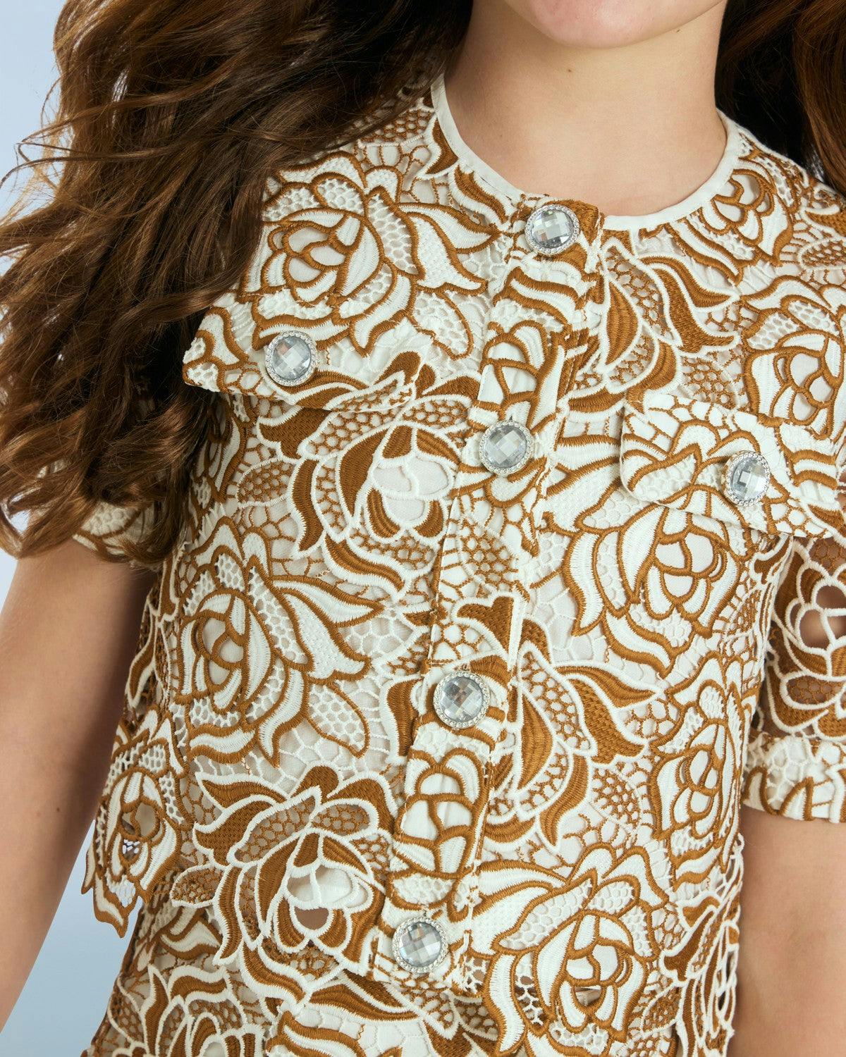 Kimberly Embroidered Jacket