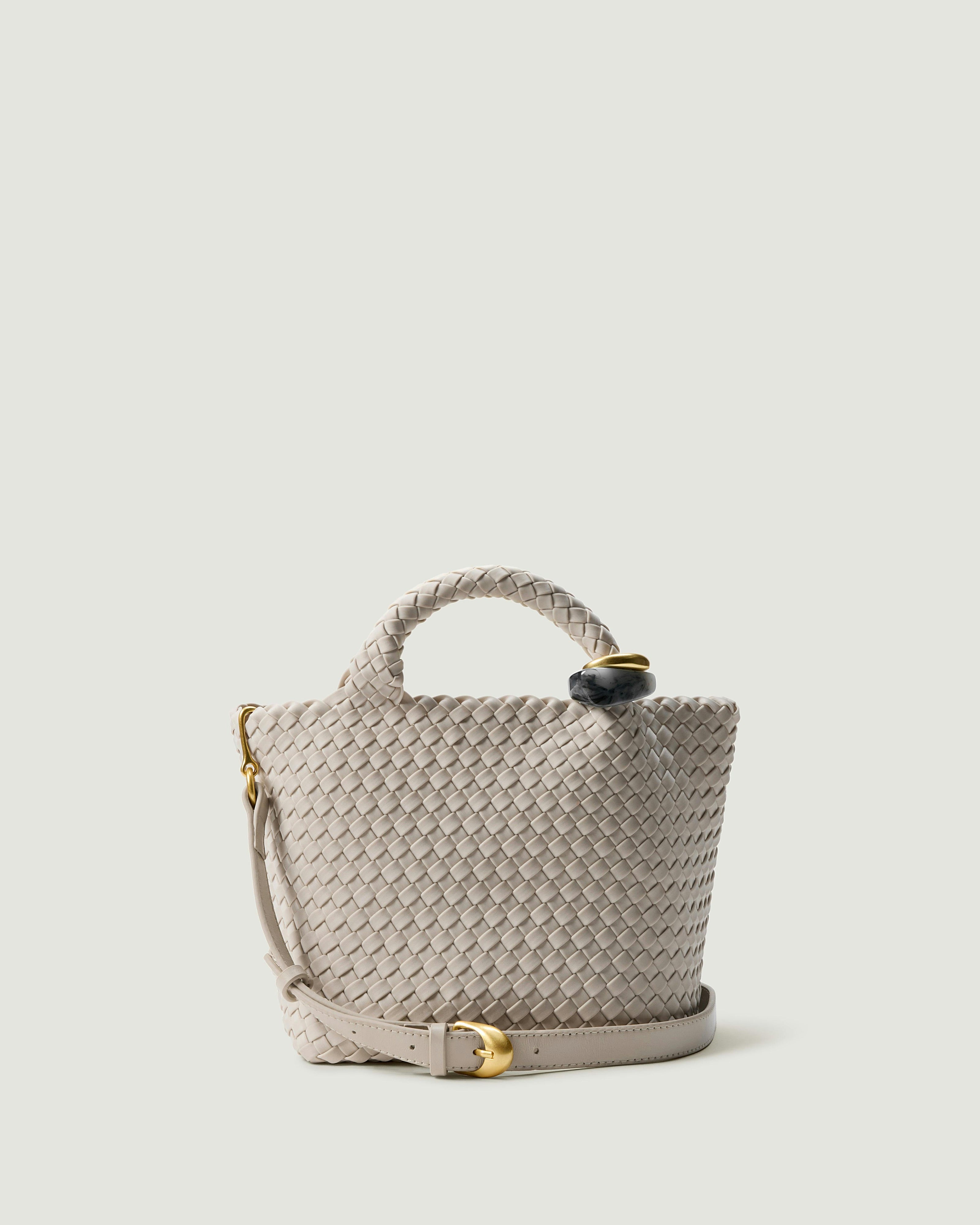 St. Barths Small Tote Beads | Linen