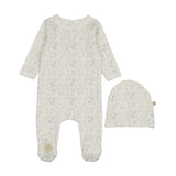 Botanical Boys Footie & Hat Set