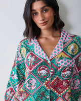 12 Days of Christmas - Long PJ Set - Vintage Holiday