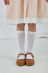 Classic Brown Leather Mary Jane Shoes