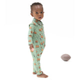 Footballs Playing Football - Convertible Romper