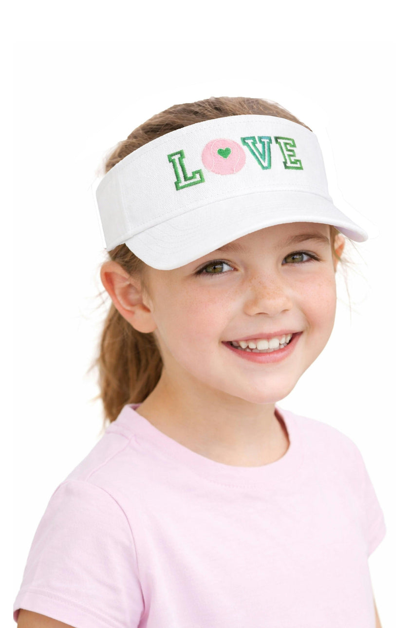 Love Tennis Bow Visor