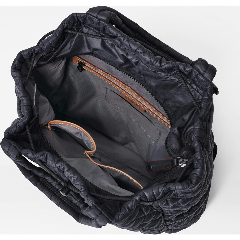 Black Metro Convertible Backpack