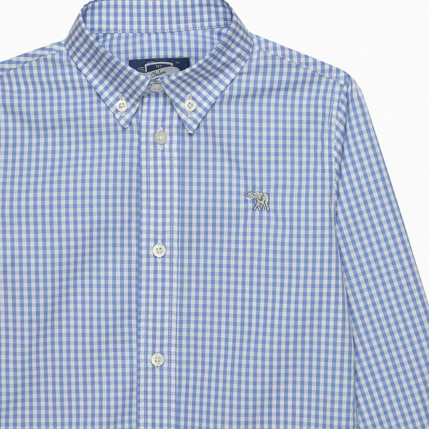 Thomas Shirt in Blue Gingham