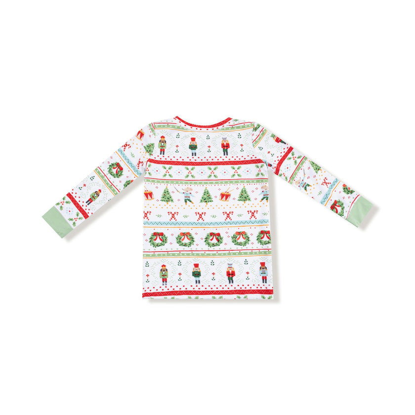 Nutcracker Fair Isle - Long Sleeve Loungewear Set