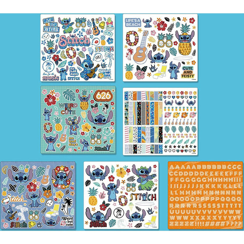 Disney Stitch: Color & Collage Design Set