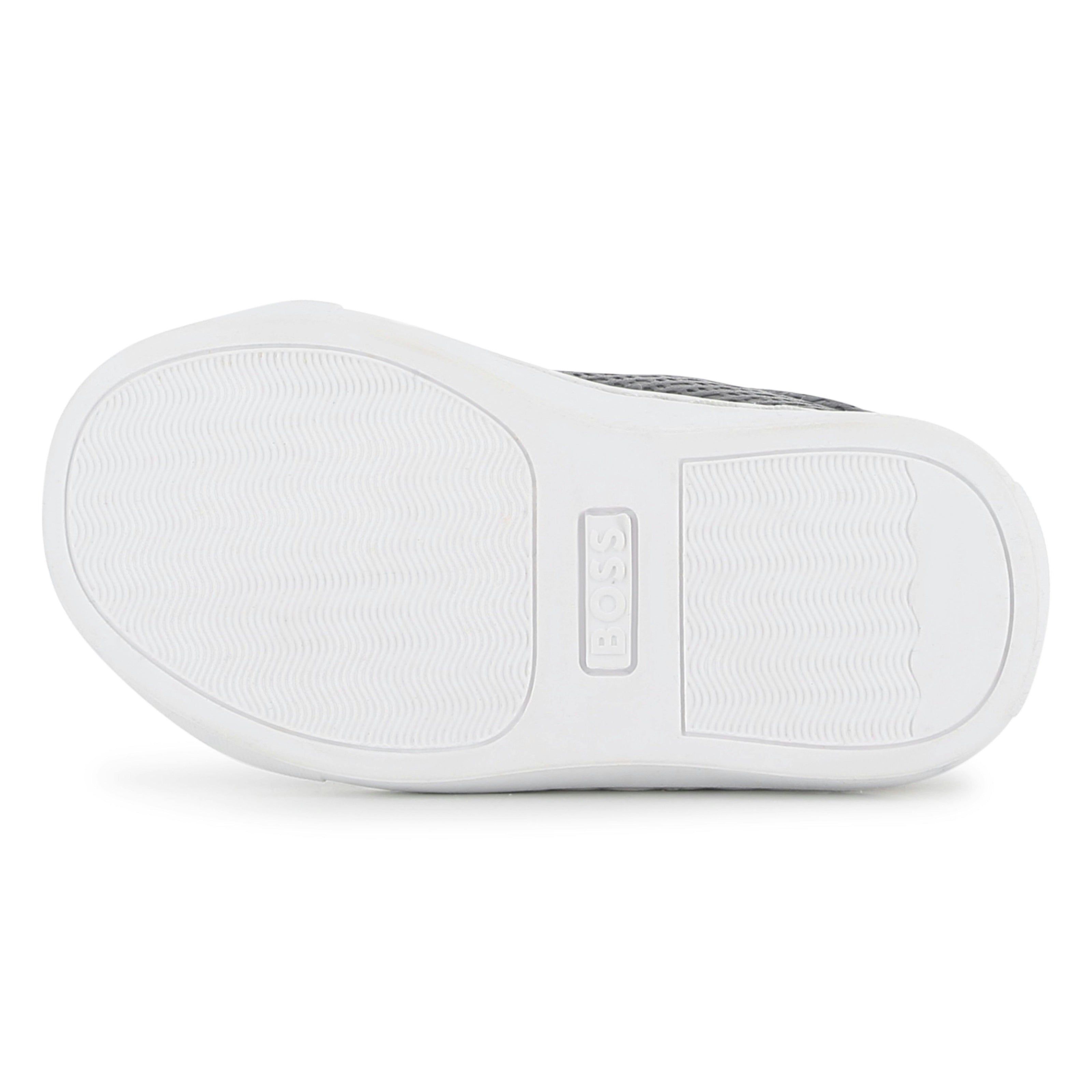 Navy Velcro Strap Sneaker