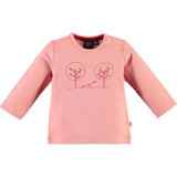 Monochromatic Playground Print Long Sleeve T-Shirt