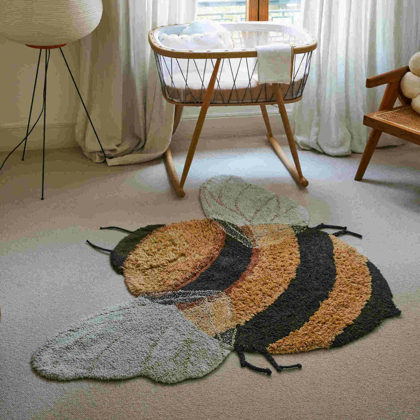 Washable Rug 3' 9" x 5'