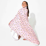 Easter Pink Bamboo Sherpa Blanket