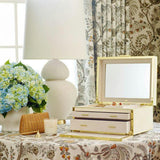 Luxe Shagreen Jewelry Box