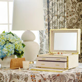 Luxe Shagreen Jewelry Box