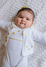 Crochet Playsuit - Bee