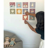 Peel & Stick Fabric Wall Stickers