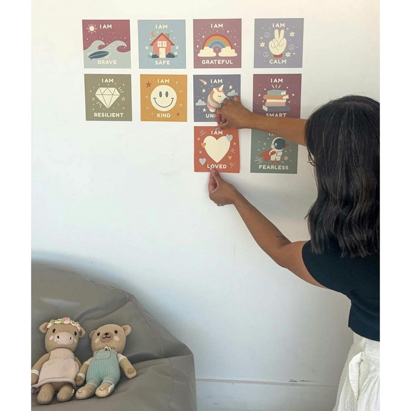 Peel & Stick Fabric Wall Stickers