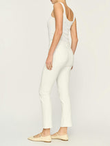 Mara Straight Mid Rise Instasculpt 27" Jeans | White