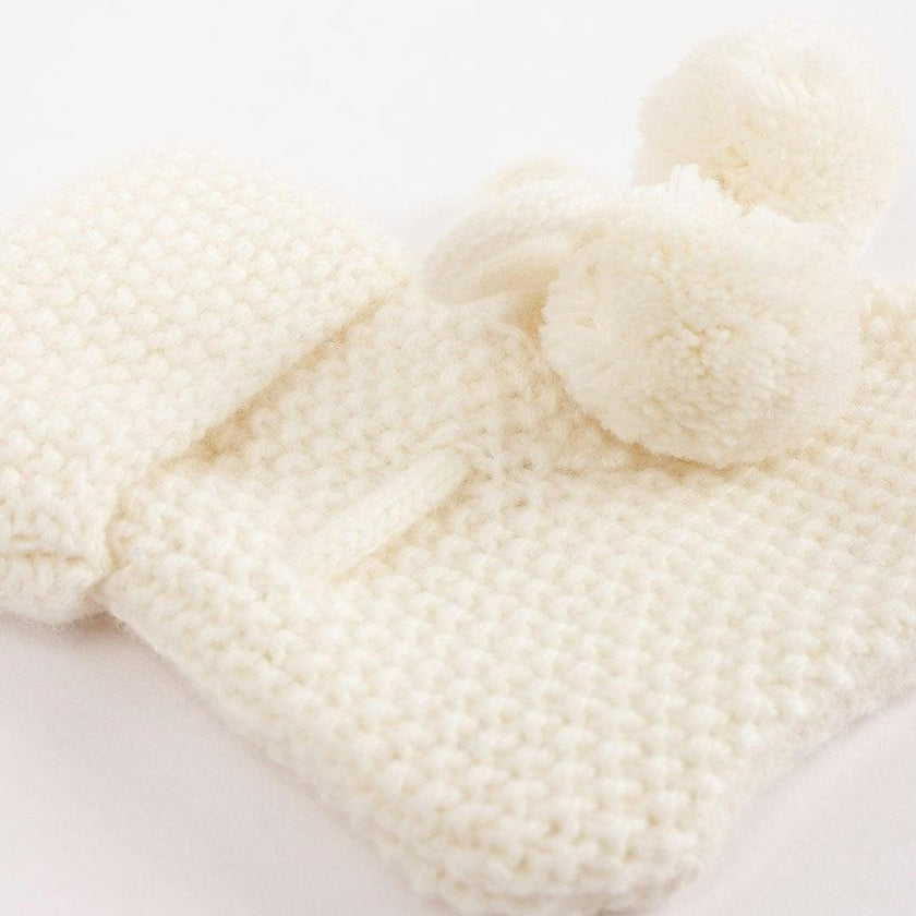 Baby Booties in White