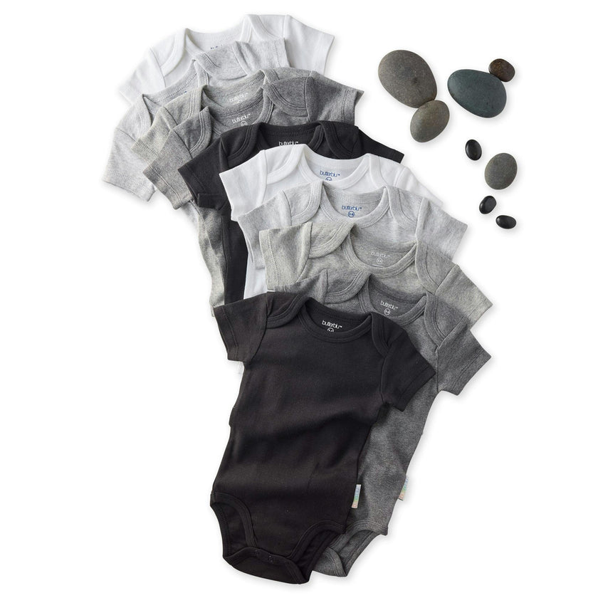 AVERY 10-Pack Short Sleeve Bodysuits