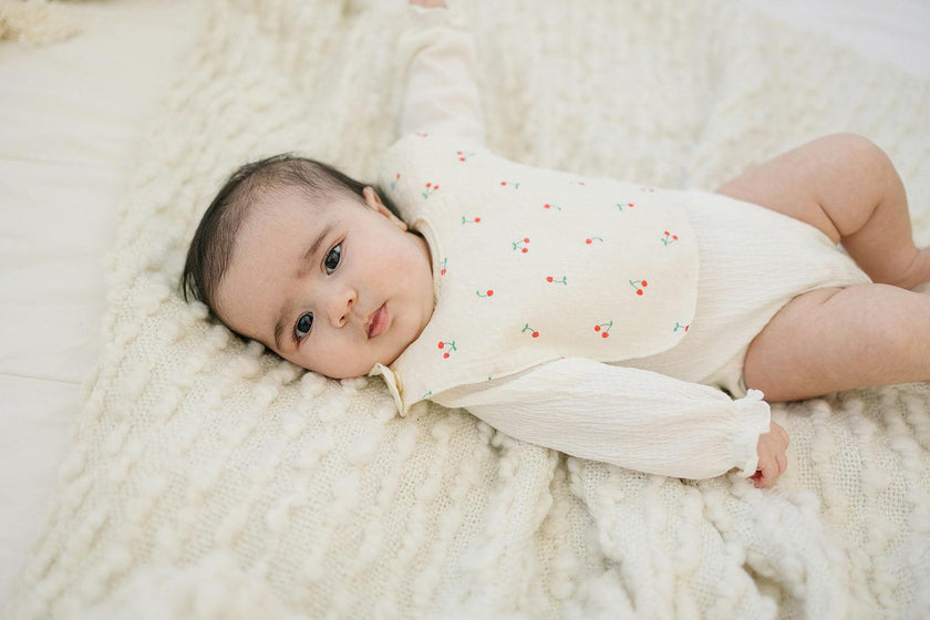 Signature Cotton Print Bib