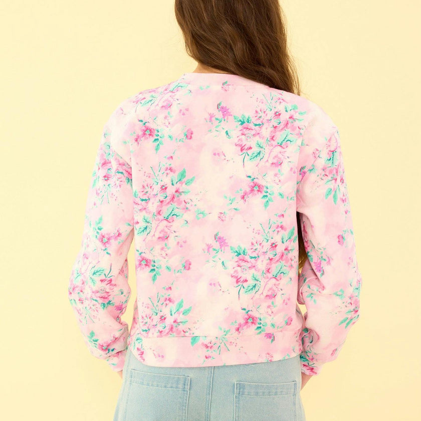 Luca Sweatshirt in Rose Trance