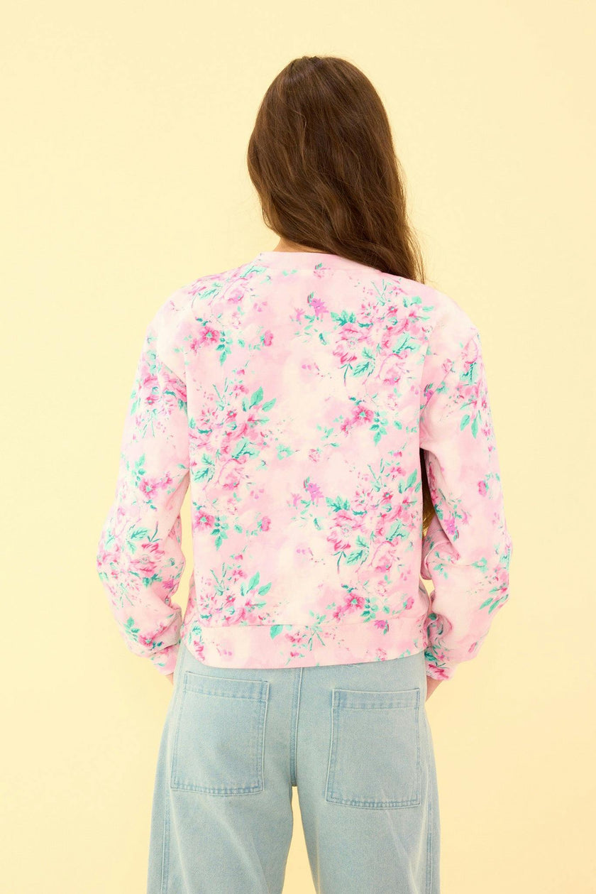 Luca Sweatshirt in Rose Trance
