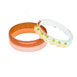 Multi Pumpkin Cream Bracelet Set
