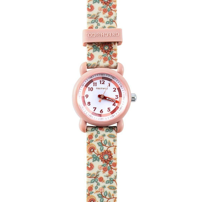 Classic Watch | Silicone + Stainless Steel | In Bloom