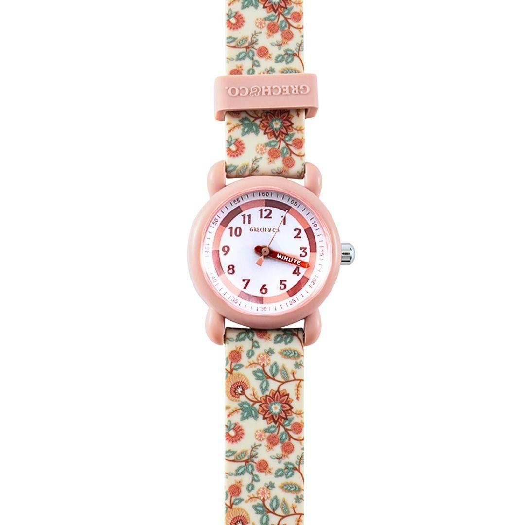 Classic Watch | Silicone + Stainless Steel | In Bloom