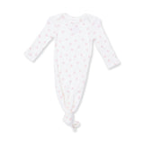 Little Horseshoes Pink - Knotted Gown and Knot Headband