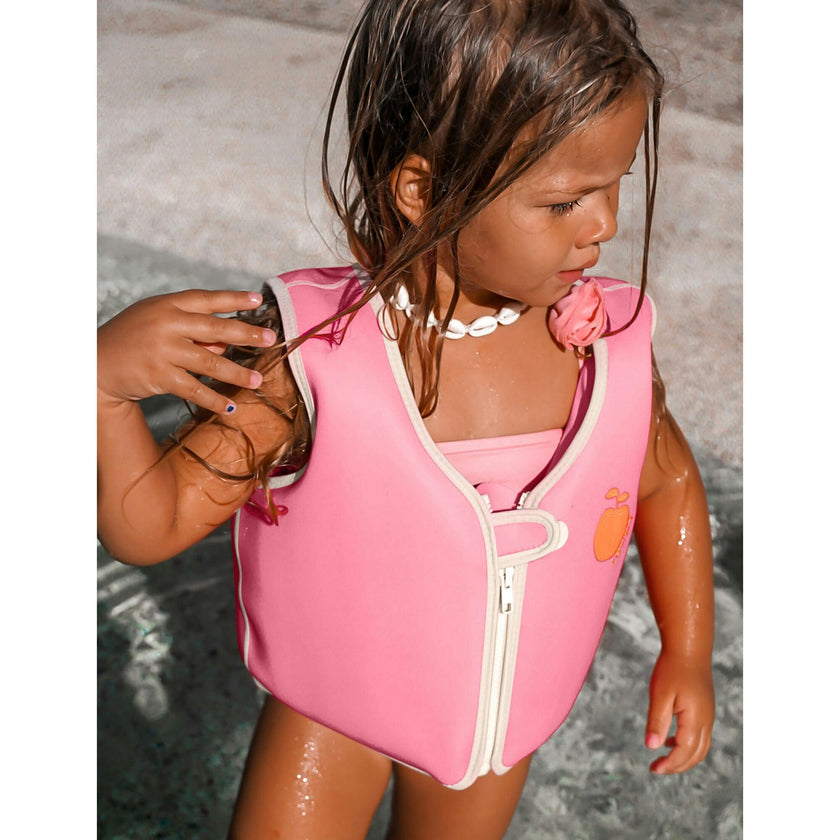 Float Vest: 3-6Y - Poppy the Peach